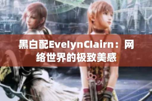 黑白配EveIynCIairn：网络世界的极致美感
