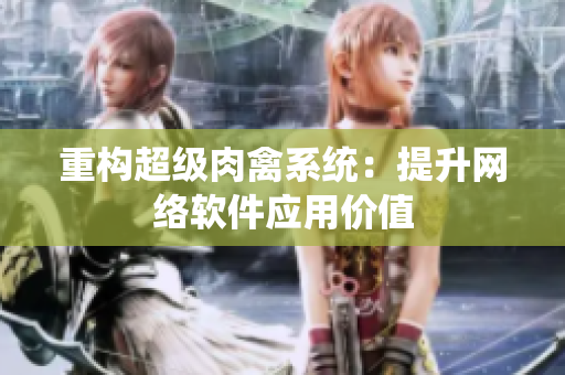 重构超级肉禽系统：提升网络软件应用价值