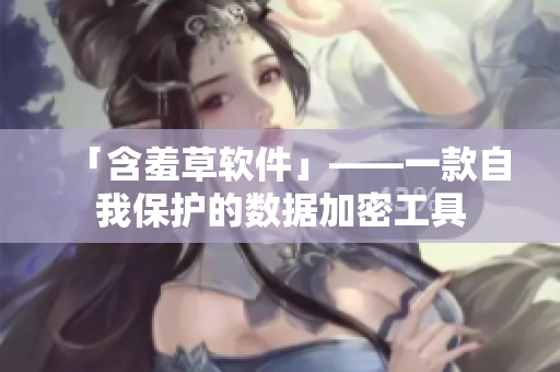 「含羞草软件」——一款自我保护的数据加密工具