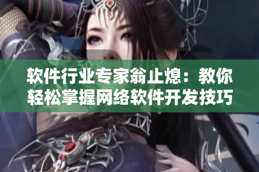 软件行业专家翁止熄：教你轻松掌握网络软件开发技巧