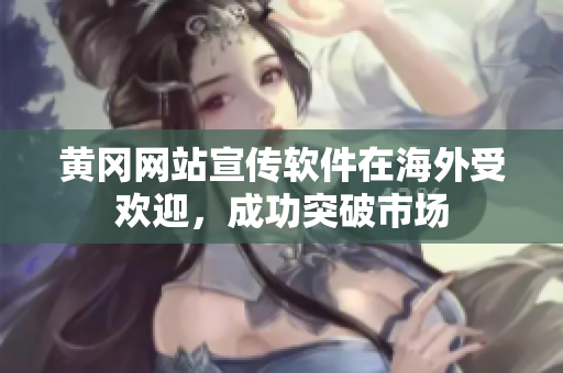 黄冈网站宣传软件在海外受欢迎，成功突破市场