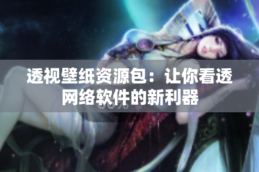 透视壁纸资源包：让你看透网络软件的新利器