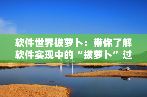 软件世界拔萝卜：带你了解软件实现中的“拔萝卜”过程