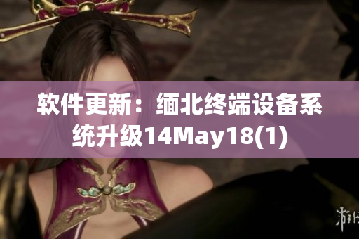 软件更新：缅北终端设备系统升级14May18(1)
