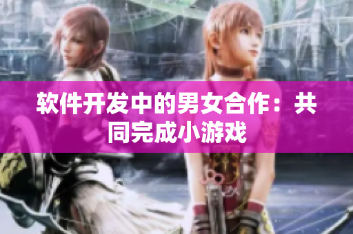 软件开发中的男女合作：共同完成小游戏