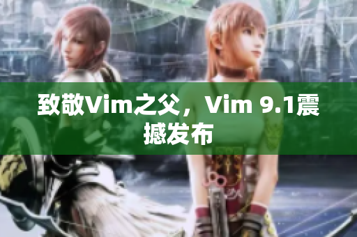 致敬Vim之父，Vim 9.1震撼发布