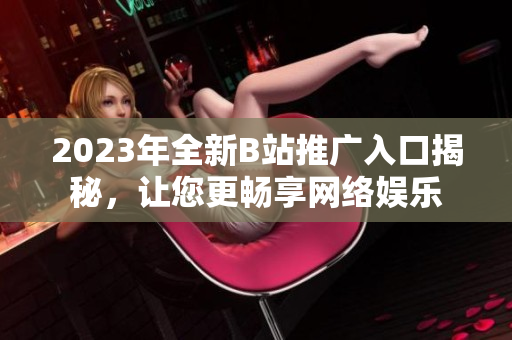 2023年全新B站推广入口揭秘，让您更畅享网络娱乐