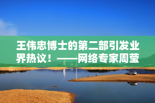 王伟忠博士的第二部引发业界热议！——网络专家周莹博士