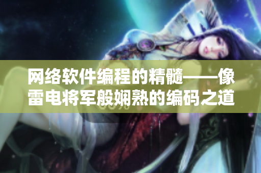 网络软件编程的精髓——像雷电将军般娴熟的编码之道