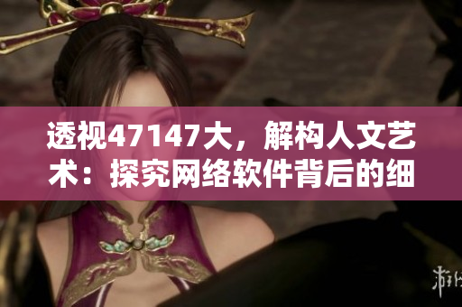 透视47147大，解构人文艺术：探究网络软件背后的细节与技术