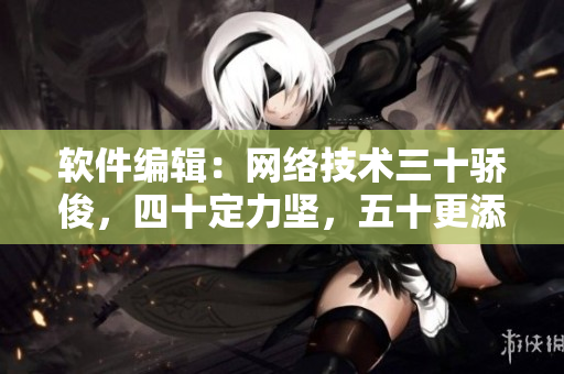 软件编辑：网络技术三十骄俊，四十定力坚，五十更添智慧