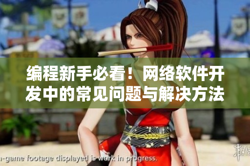 编程新手必看！网络软件开发中的常见问题与解决方法