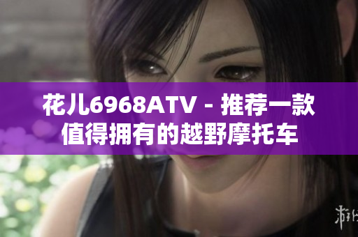 花儿6968ATV - 推荐一款值得拥有的越野摩托车