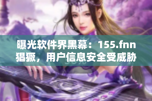 曝光软件界黑幕：155.fnn猖獗，用户信息安全受威胁