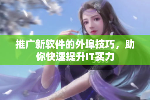 推广新软件的外埠技巧，助你快速提升IT实力