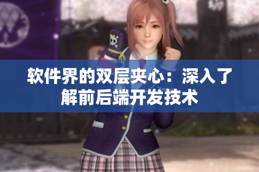 软件界的双层夹心：深入了解前后端开发技术