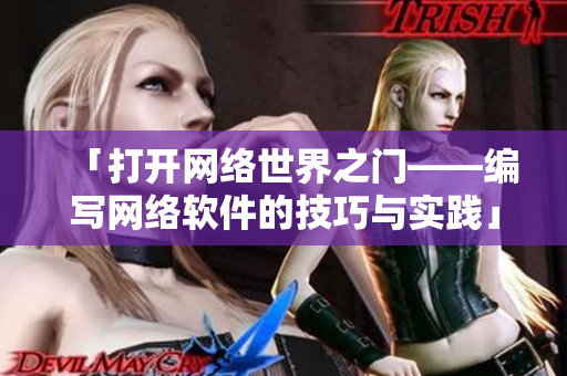 「打开网络世界之门——编写网络软件的技巧与实践」