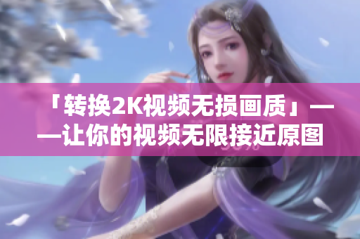 「转换2K视频无损画质」——让你的视频无限接近原图