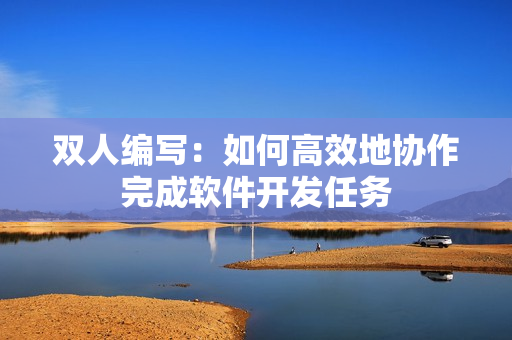 双人编写：如何高效地协作完成软件开发任务