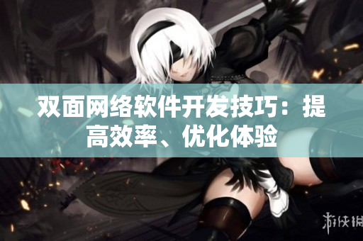 双面网络软件开发技巧：提高效率、优化体验
