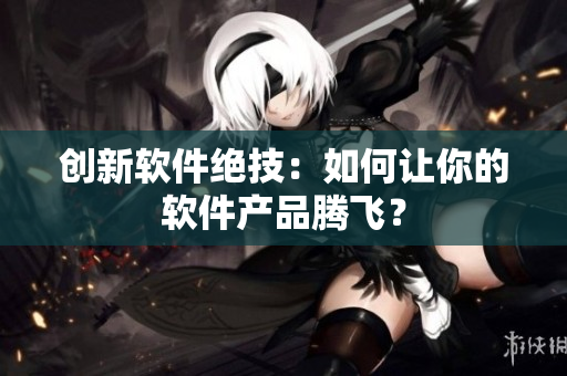 创新软件绝技：如何让你的软件产品腾飞？