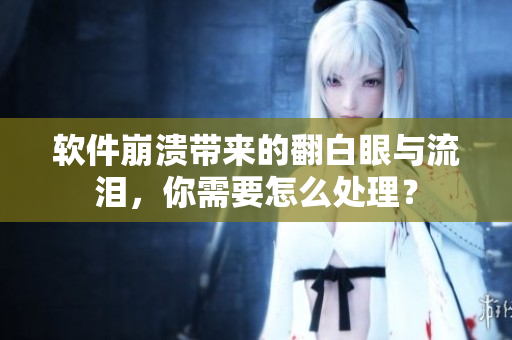 软件崩溃带来的翻白眼与流泪，你需要怎么处理？