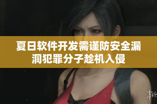 夏日软件开发需谨防安全漏洞犯罪分子趁机入侵