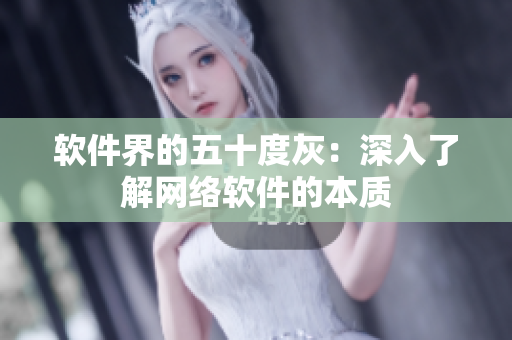 软件界的五十度灰：深入了解网络软件的本质