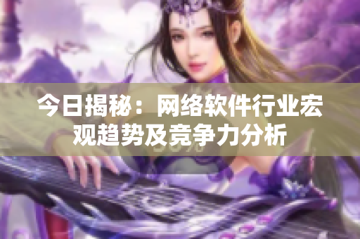 今日揭秘：网络软件行业宏观趋势及竞争力分析