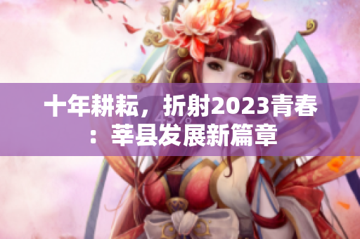 十年耕耘，折射2023青春：莘县发展新篇章