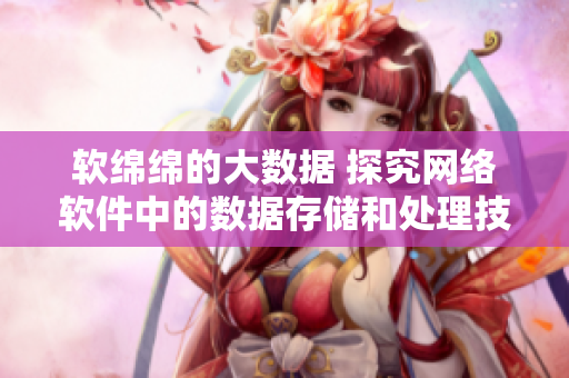 软绵绵的大数据 探究网络软件中的数据存储和处理技术
