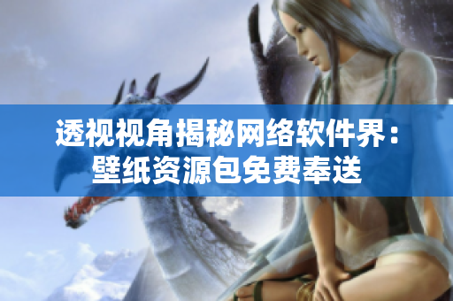 透视视角揭秘网络软件界：壁纸资源包免费奉送