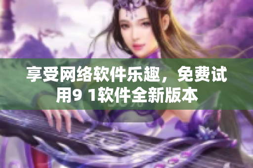 享受网络软件乐趣，免费试用9 1软件全新版本