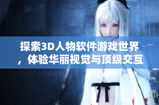 探索3D人物软件游戏世界，体验华丽视觉与顶级交互体验