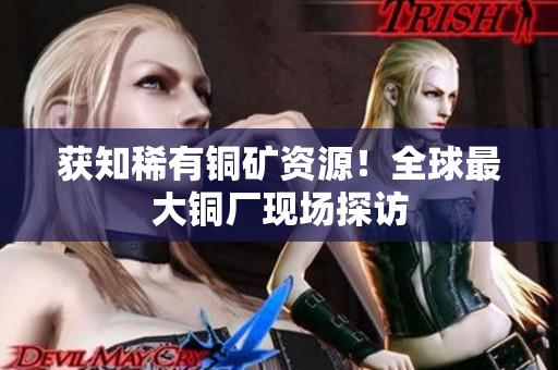 获知稀有铜矿资源！全球最大铜厂现场探访