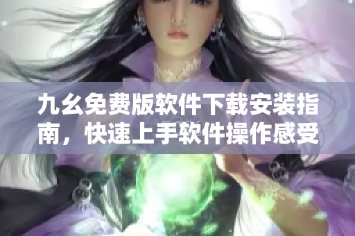 九幺免费版软件下载安装指南，快速上手软件操作感受