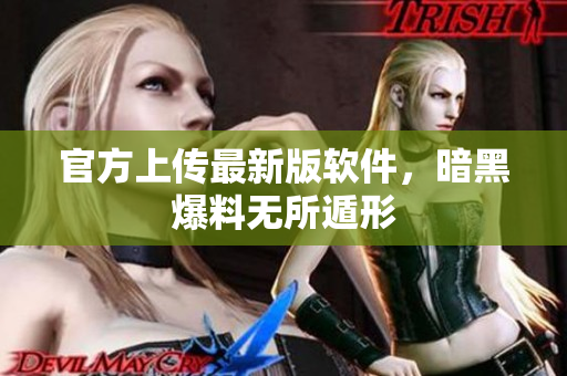 官方上传最新版软件，暗黑爆料无所遁形