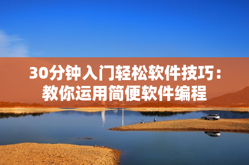 30分钟入门轻松软件技巧：教你运用简便软件编程