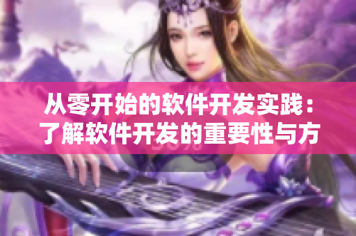 从零开始的软件开发实践：了解软件开发的重要性与方法