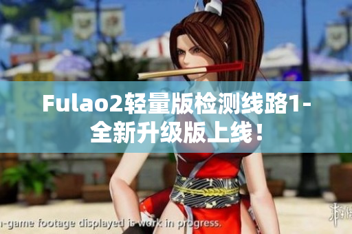 Fulao2轻量版检测线路1-全新升级版上线！