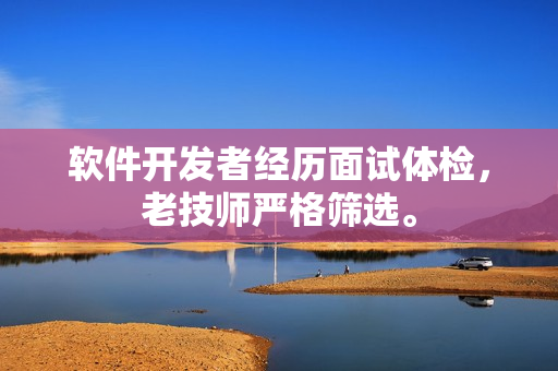 软件开发者经历面试体检，老技师严格筛选。
