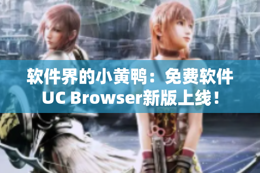 软件界的小黄鸭：免费软件UC Browser新版上线！