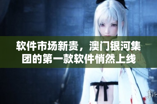 软件市场新贵，澳门银河集团的第一款软件悄然上线