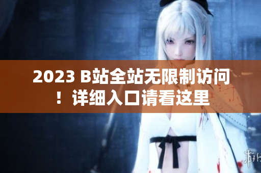 2023 B站全站无限制访问！详细入口请看这里