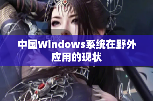 中国Windows系统在野外应用的现状