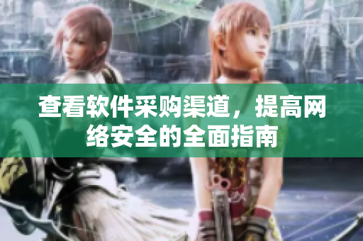 查看软件采购渠道，提高网络安全的全面指南