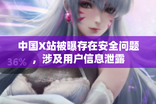 中国X站被曝存在安全问题，涉及用户信息泄露