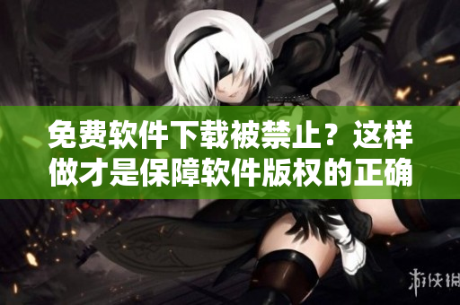 免费软件下载被禁止？这样做才是保障软件版权的正确姿势！