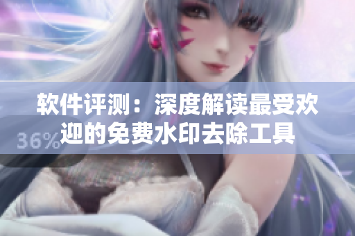软件评测：深度解读最受欢迎的免费水印去除工具