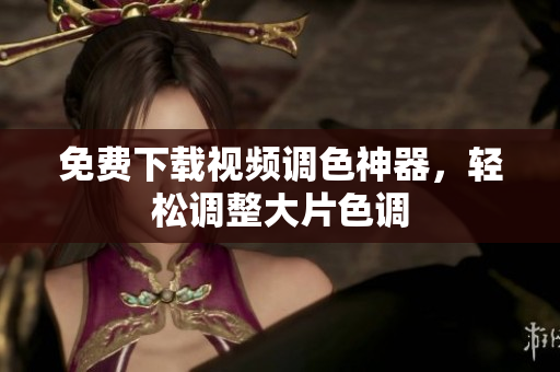 免费下载视频调色神器，轻松调整大片色调